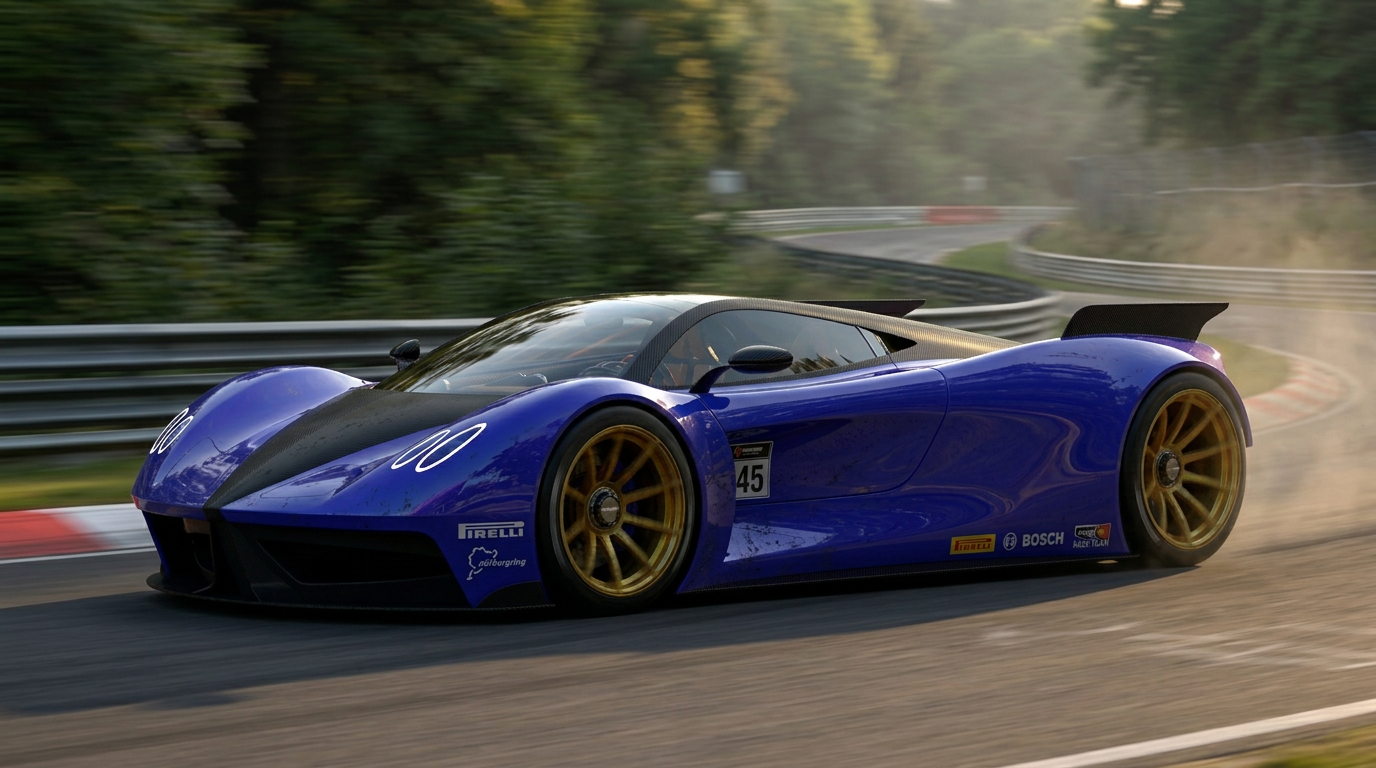 Pagani Kason, VRED render