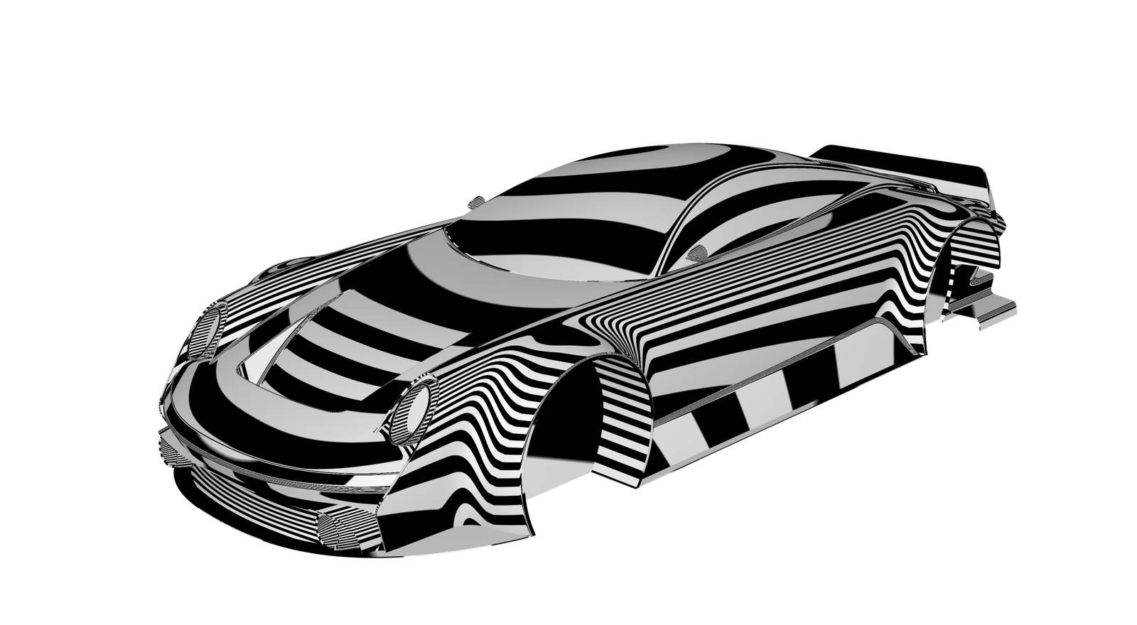 Zebra stripe surface check