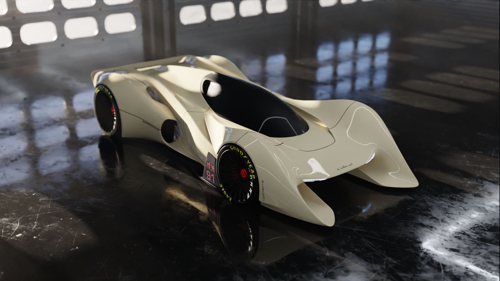 Base car, unpainted