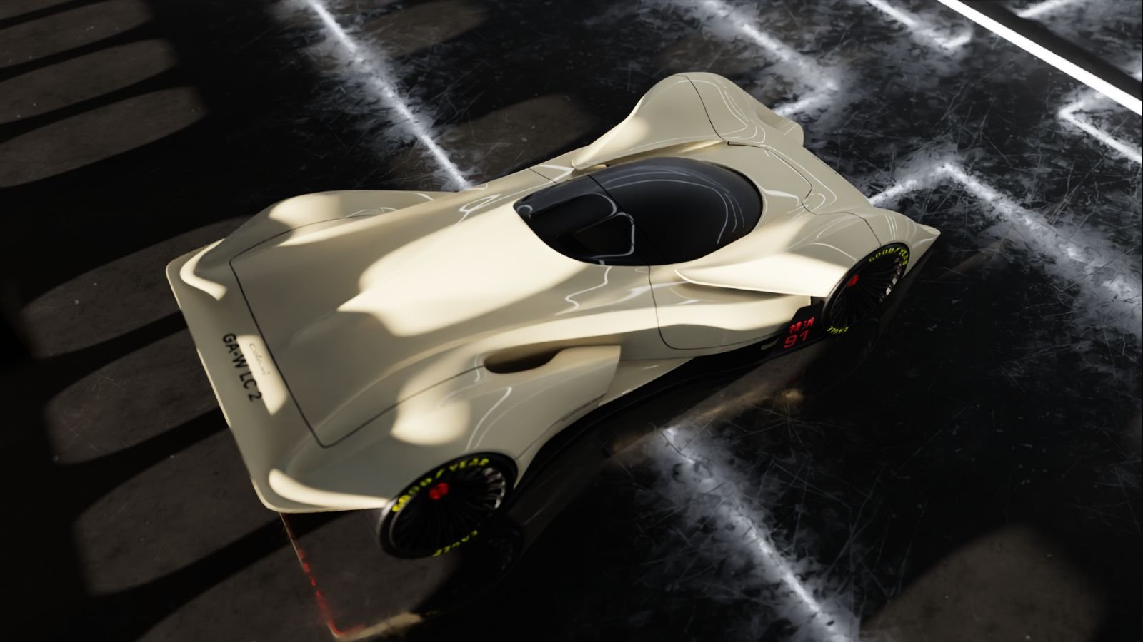Base car livery, render 6