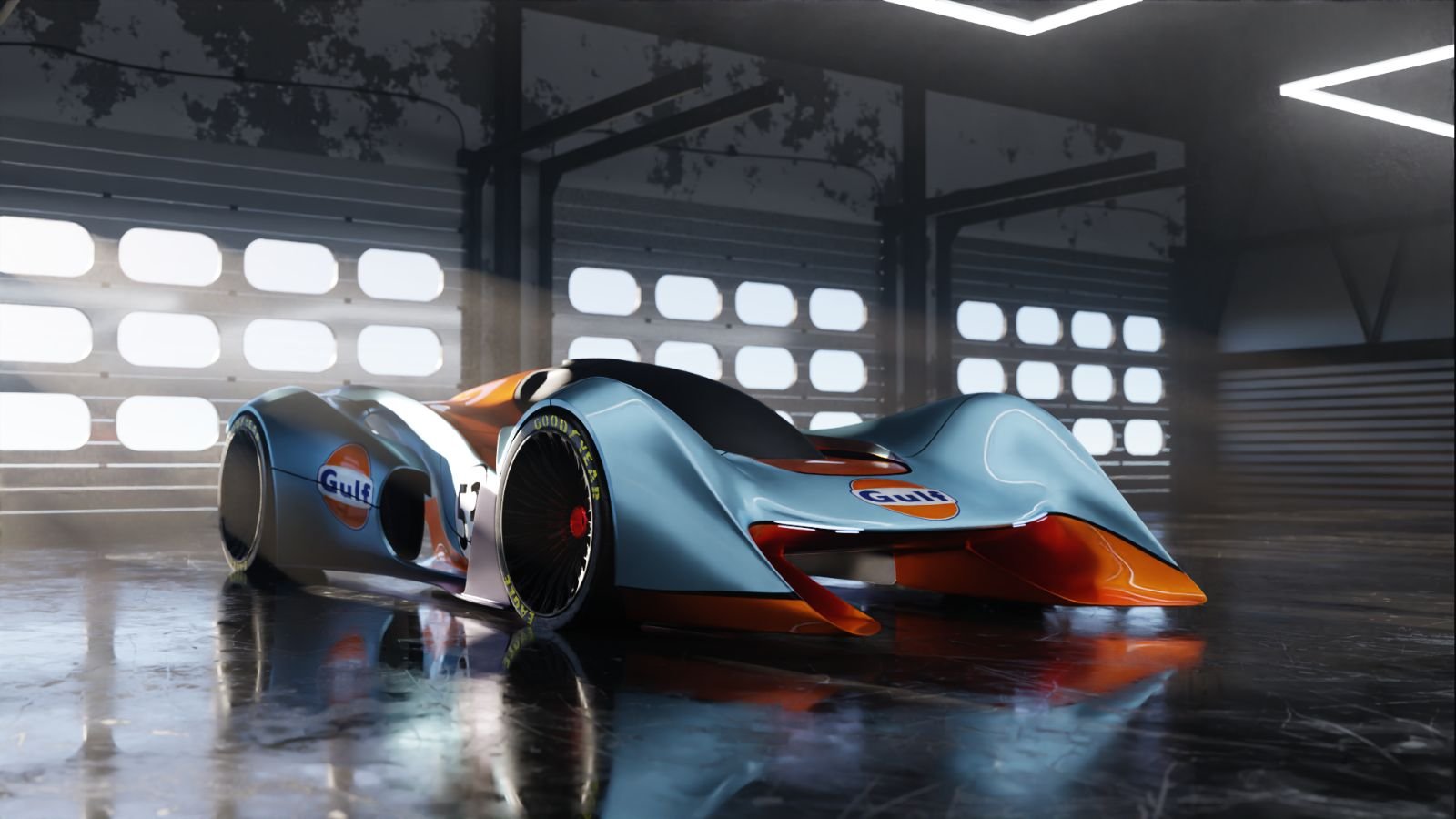 Gulf livery, render 1