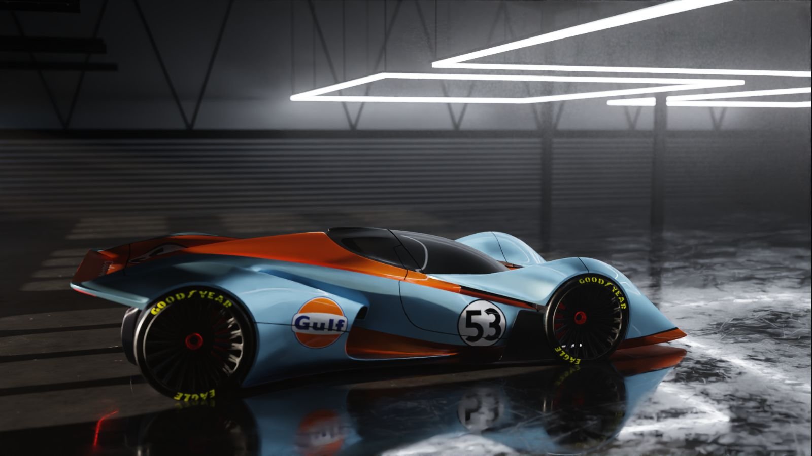 Gulf livery, render 2