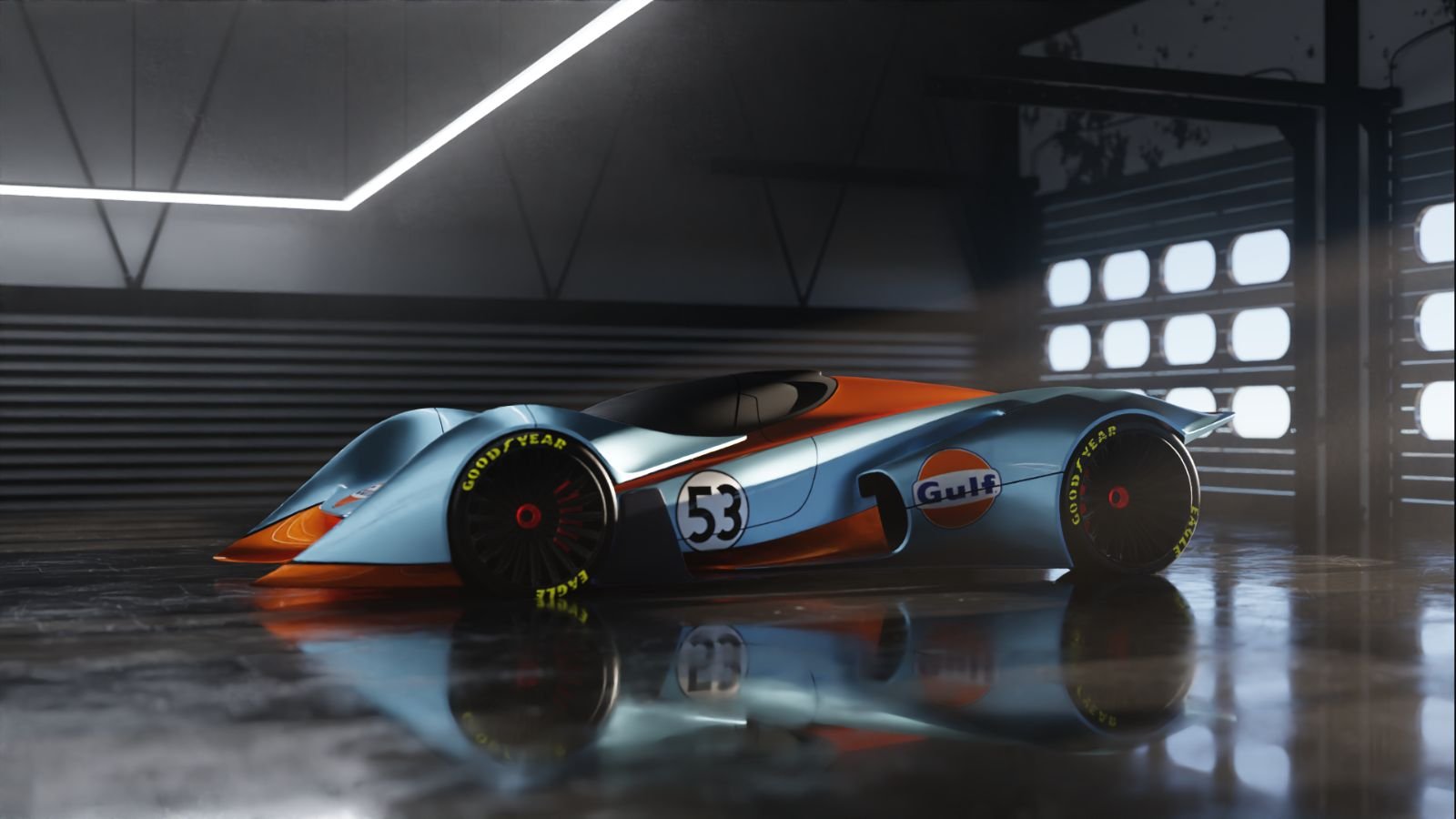 Gulf livery, render 4