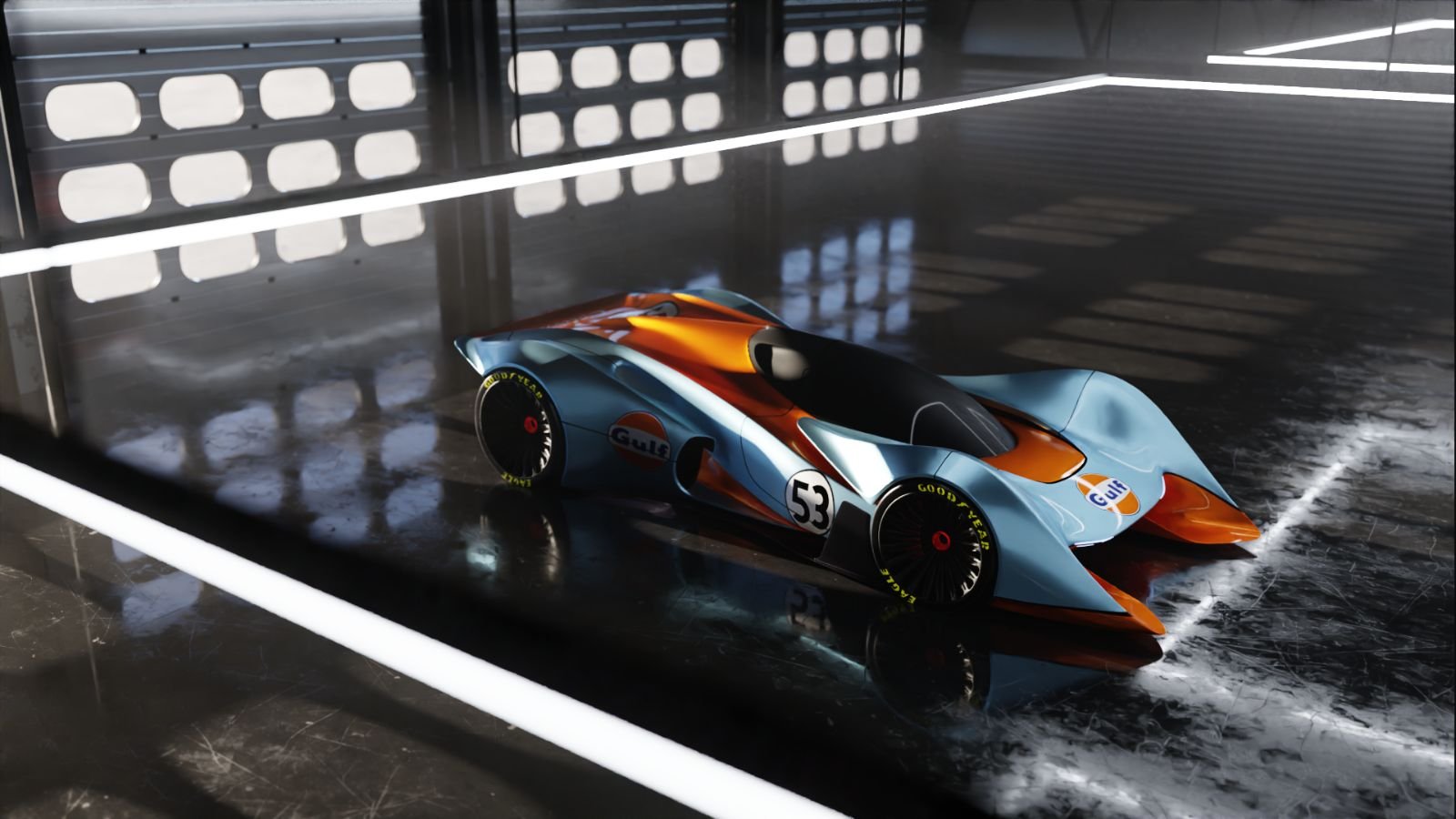 Gulf livery, render 5