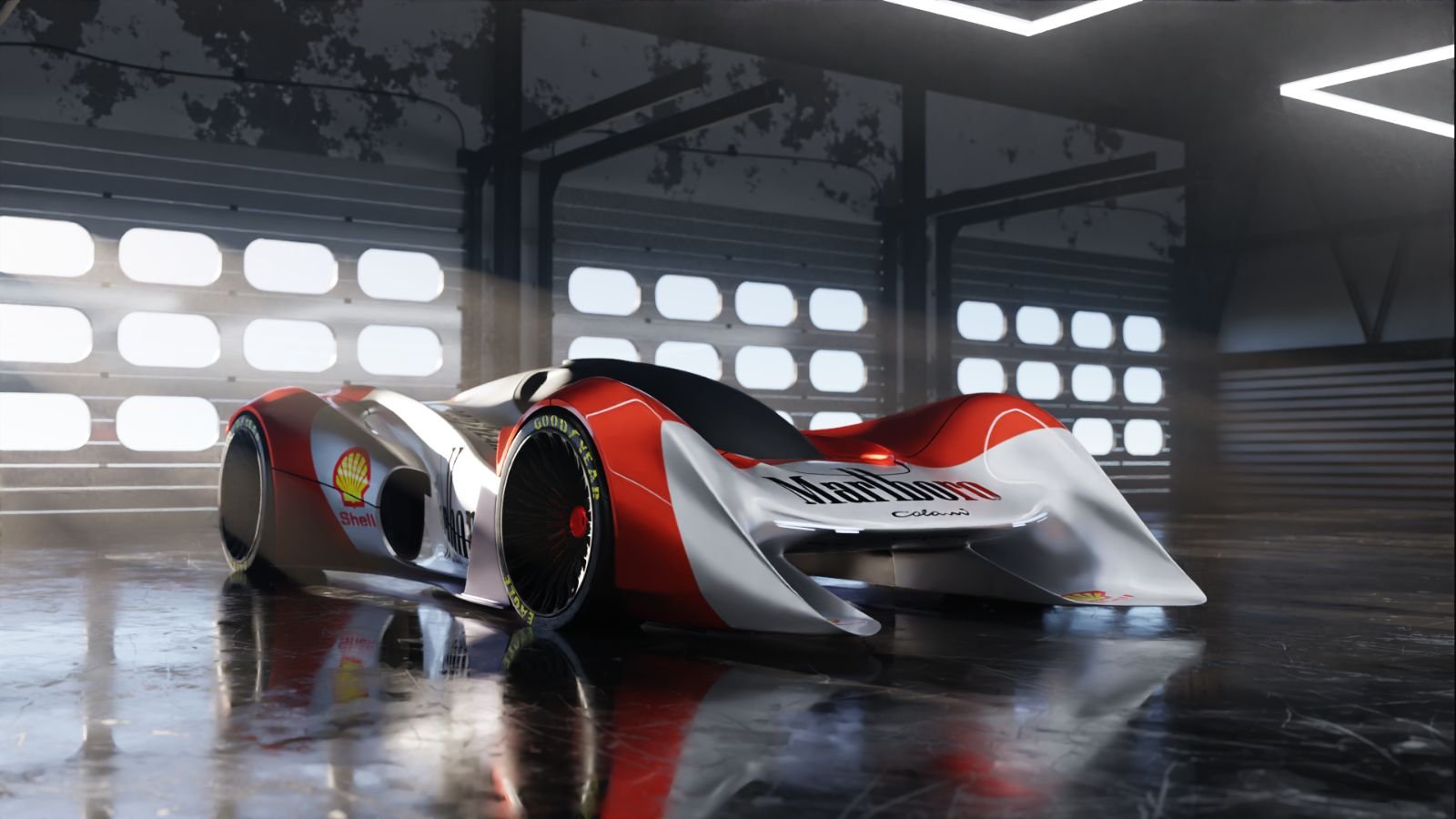 Marlboro livery, render 1