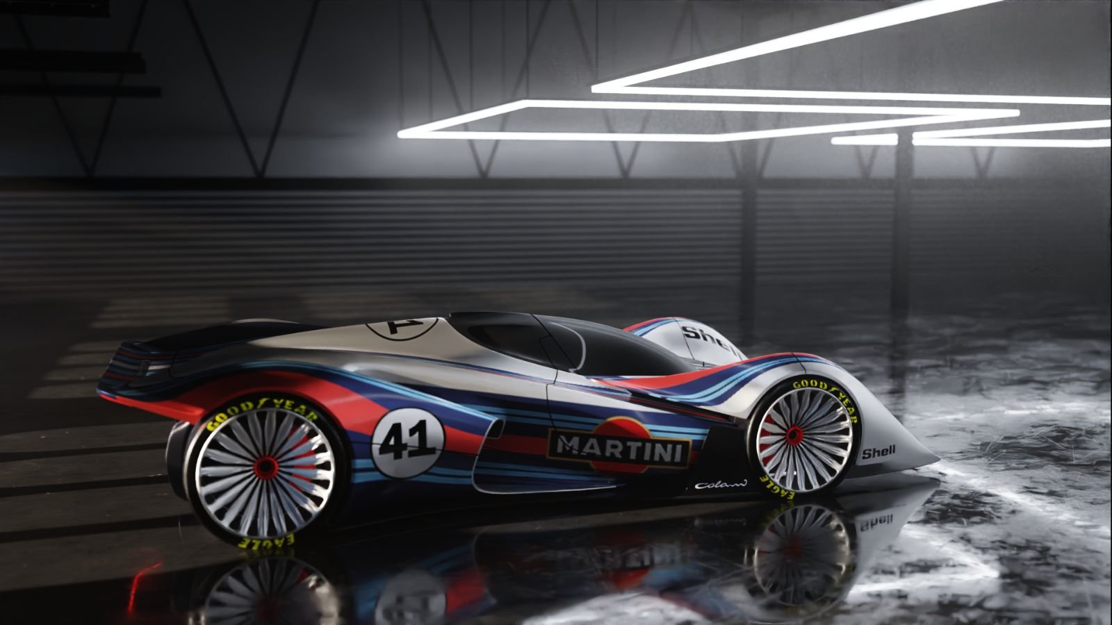 Martini livery, render 2