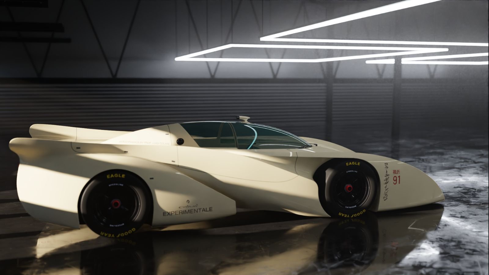 Original prototype livery, render 2