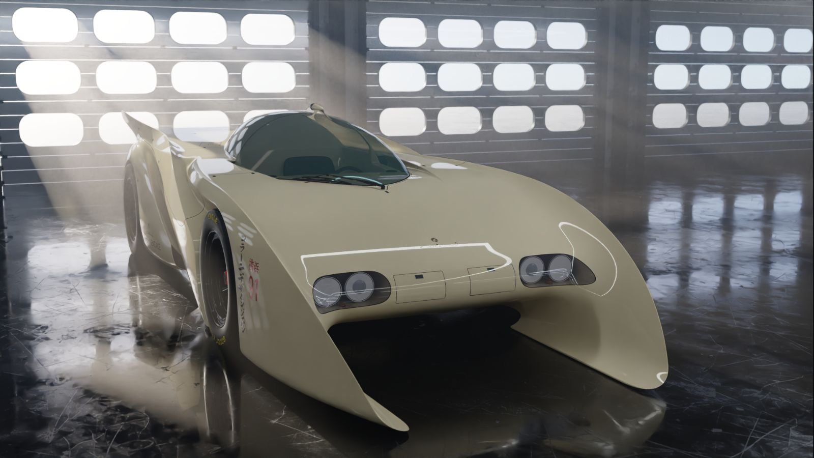 Original prototype livery, render 7