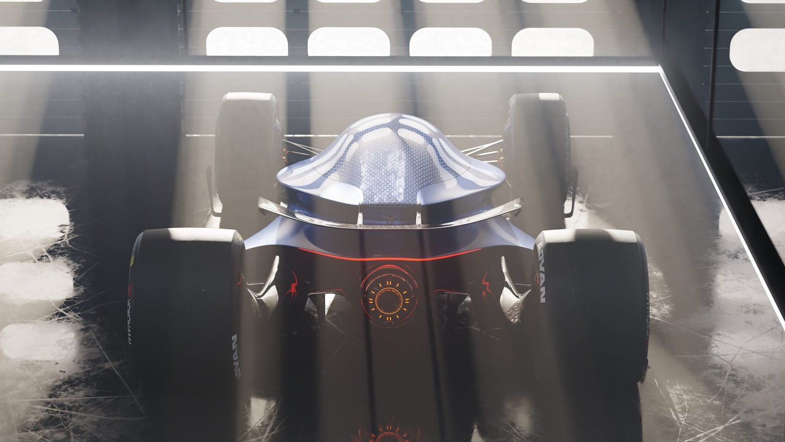 Cupra Barkeno, rear top view