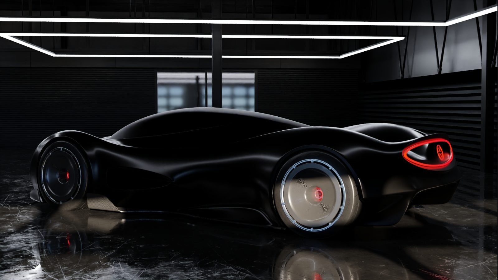 Pagani surface study, side view